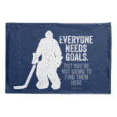 皆は必要としますゴール(ホッケー)を 枕カバー (裏面)