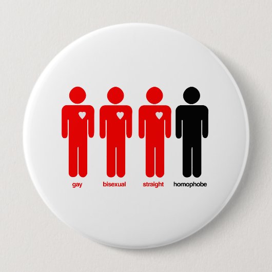 皆は愛します 缶バッジ (正面)