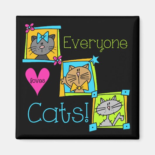 皆は猫を愛します マグネット (正面)