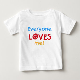 皆は私を愛します ベビーTシャツ