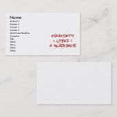 皆は鍛治屋を愛します 名刺 (正面/裏面)