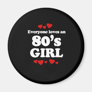 皆は80s女の子を愛します マグネット