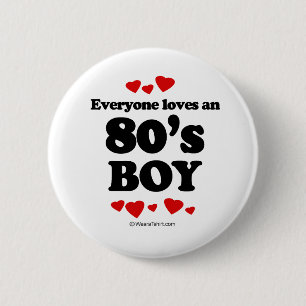皆は80s男の子を愛します 缶バッジ
