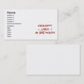 皆はHVAC人を愛します 名刺 (正面/裏面)