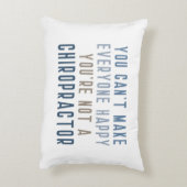 皆を幸せにすることはできない、カイロプラクティック枕 アクセントクッション (裏面(縦))