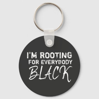 皆を応援しているブラック キーホルダー