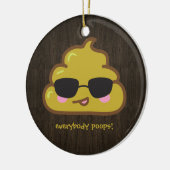 皆ウンチ セラミックオーナメント (左)