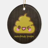 皆ウンチ セラミックオーナメント (左)