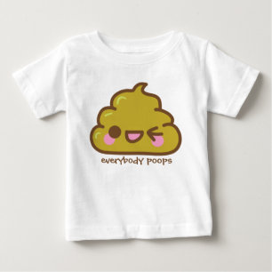 皆ウンチ ベビーTシャツ