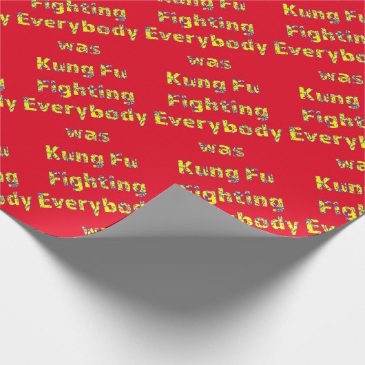 皆カンフーと戦っていた ラッピングペーパー (角)