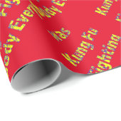 皆カンフーと戦っていた ラッピングペーパー (ロールコーナー)