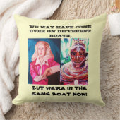 皆同じ舟に乗っている クッション (ブランケット)