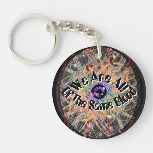 皆同じ血統だ キーホルダー (正面)
