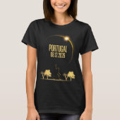 皆既日食ビッグフット08イラスト Tシャツ (正面)