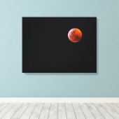 皆既日食 |ビッグ・アイランド・ハワイ キャンバスプリント (インサイチュ (ウッドフロア))