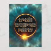 皆既日食 ポストカード (正面)