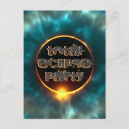 皆既日食 ポストカード
