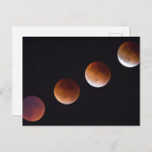 皆既月食相 |シアトル ポストカード (正面/裏面)