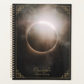 皆既月食 プランナー手帳 (正面)