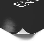 皆既食太陽ののカスタム ポスター (コーナー)