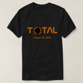 皆既食太陽のイベント Tシャツ