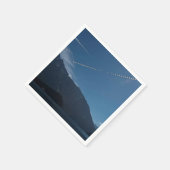 皆既食太陽の山時間の経過 スタンダードカクテルナプキン (角)