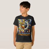 皆既食太陽の熱春アーカンソー Tシャツ (正面フル)