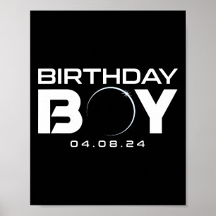 皆既食太陽の誕生日少年2024年4月8日 ポスター