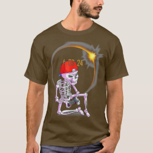 皆既食太陽の04 Tシャツ
