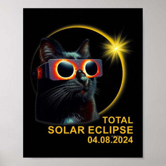 皆既食太陽の2024可愛い太陽のEclipse Kids T ポスター (正面)