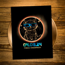 皆既食太陽の2024年猫食太陽の眼鏡