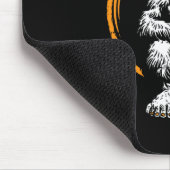 皆既食太陽の2024年4月8日総和 マウスパッド (コーナー)