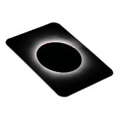 皆既食太陽の2024年4月8日 マグネット (右側)