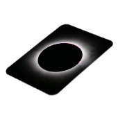 皆既食太陽の2024年4月8日 マグネット (左側)