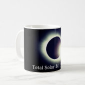 皆既食太陽の2024 コーヒーマグカップ (正面左)