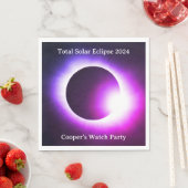 皆既食太陽の2024 スタンダードランチョンナプキン (インサイチュ)