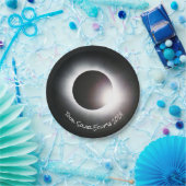 皆既食太陽の2024 ペーパープレート (パーティー)