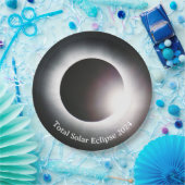 皆既食太陽の2024 ペーパープレート (パーティー)