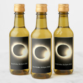 皆既食太陽の2024 ワインラベル (ボトル)