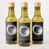 皆既食太陽の2024 ワインラベル (ボトル)