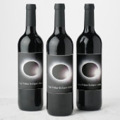 皆既食太陽の2024 ワインラベル (ボトル)