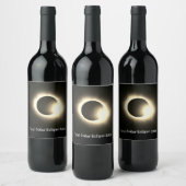 皆既食太陽の2024 ワインラベル (ボトル)