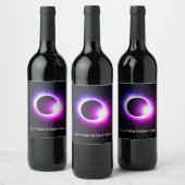 皆既食太陽の2024 ワインラベル (ボトル)