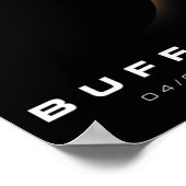 皆既食太陽の2024 – 水牛太陽の食 ポスター (角)