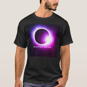 皆既食太陽の2024 Tシャツ