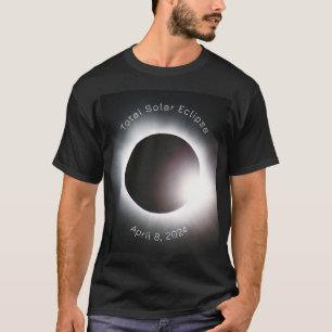 皆既食太陽の2024 Tシャツ