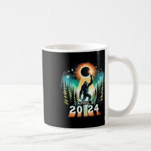 皆既食太陽の4月8日食2024太陽のトット コーヒーマグカップ