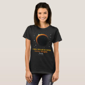 皆既食太陽の4月86日 Tシャツ (正面フル)