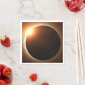 皆既食太陽の スタンダードカクテルナプキン (インサイチュ)