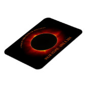 皆既食太陽の マグネット (左側)